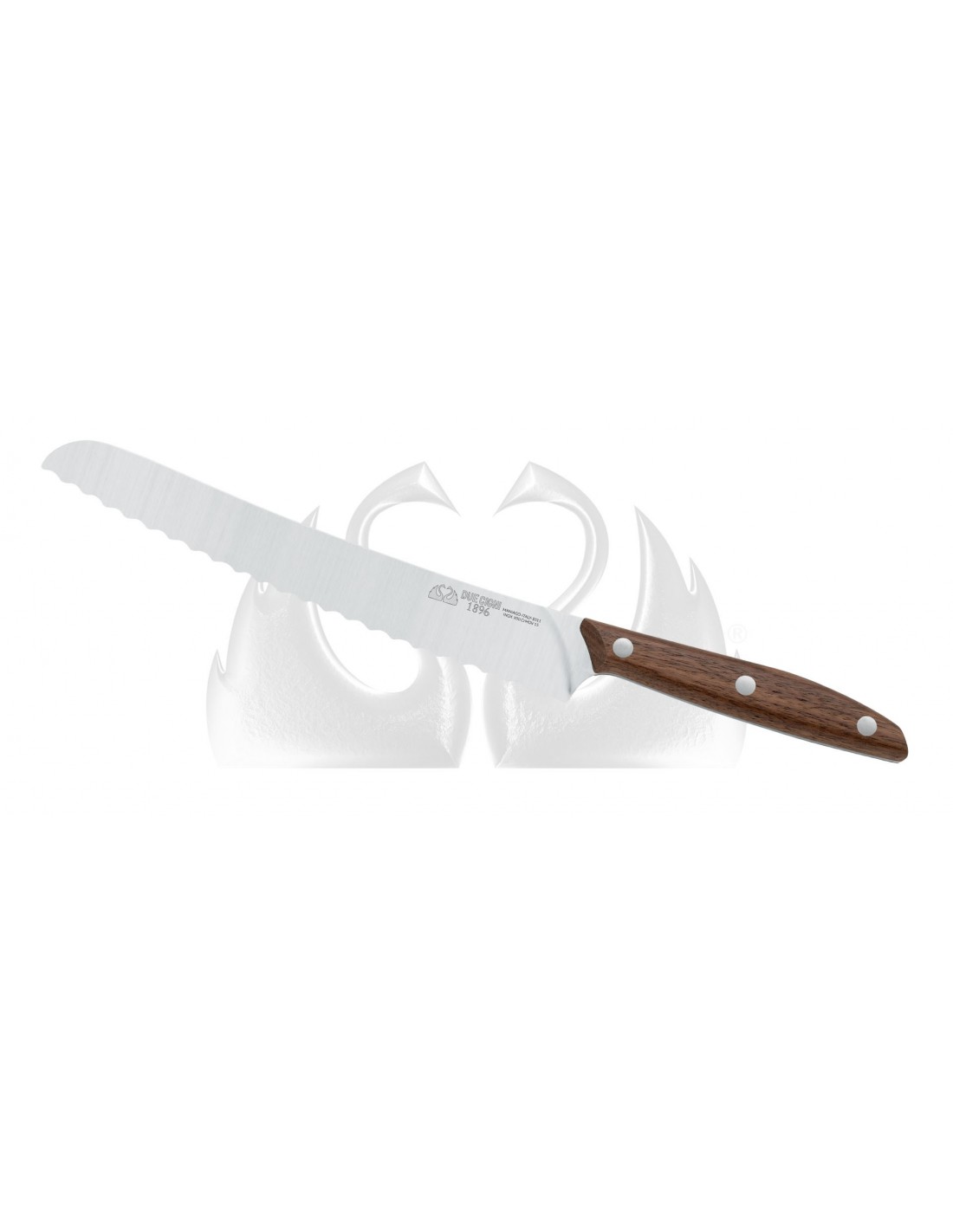 Coltello Pane Manico Legno 19.5 cm