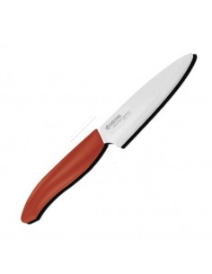 Kyocera - Coltello con lama in ceramica da 11 cm Rosso FK 110 WH -  Coltelleria Lorenzi Milano