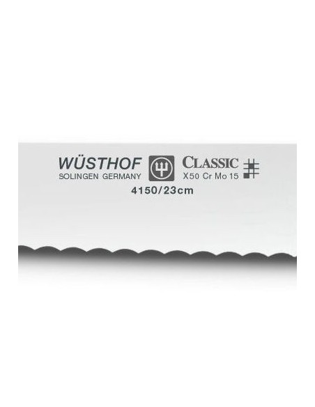 Wüsthof - Coltello del pane - Serie Classic mod. 4150/23 - Coltelleria  Lorenzi Milano